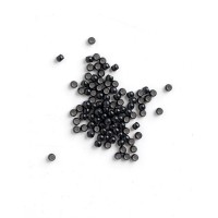 Nanogyűrű szilikonos fekete, 100 db 