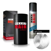 Cover Hair Volume hajdúsító, 30 g, világos ősz + kötést erősítő spray Hajformázás