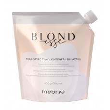 Inebrya Blondesse Free Style Clay Balayage szőkítőpor, 400 g Hajfestés