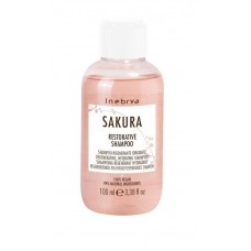 Inebrya Sakura regeneráló sampon, 100 ml Sampon