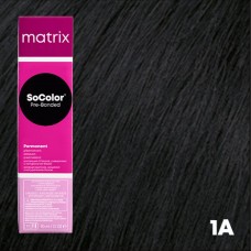 Matrix SOCOLOR.beauty hajfesték 1A Hajfestés