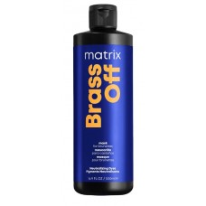 Matrix Total Results Brass Off hajpakolás a rezes tónusok semlegesítésére, 500 ml Hajápolás