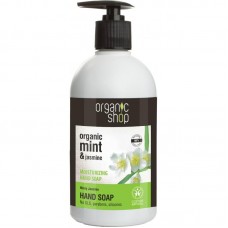 Organic Shop mentás jázmin hidratáló folyékony kézmosó szappan, 500 ml Testápolás