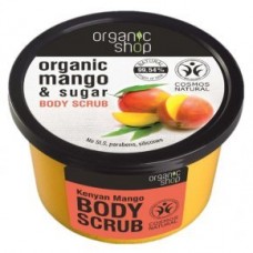 Organic Shop Kenyai mangó cukros testradír, 250 ml Testápolás