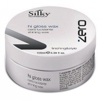 Silky Zero Hi Gloss Shining nedves hatású fény wax, 100 ml Hajformázás