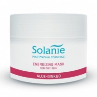 Solanie Aloe Gingko energetizáló pakolás száraz bőrre, 250 ml Arcápolás