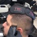True Barber hajleválasztó lap, fekete-piros, 2 db