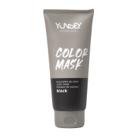 Yunsey Color Mask, Black színező pakolás, 200 ml Hajszínező
