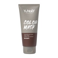 Yunsey Color Mask, Brown színező pakolás, 200 ml Hajszínező
