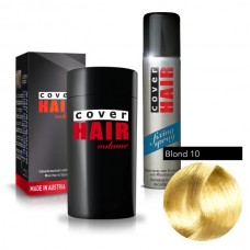 Cover Hair Volume hajdúsító, 30 g, szőke + kötést erősítő spray Hajformázás